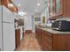 Modern kitchen with stainless steel appliances and plenty of cabinet space at 619 E Pelham Ne Rd, Atlanta, GA 30324
