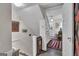 Hallway with staircase, decor, and trim at 619 E Pelham Ne Rd, Atlanta, GA 30324