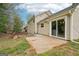 Backyard with concrete patio and siding, perfect for outdoor entertaining and relaxation at 909 Chapman Cir, Stone Mountain, GA 30088