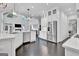 Bright open kitchen with stainless steel appliances and an island at 504 Telfair Park, Peachtree City, GA 30269