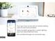 Suite of smart home products controlled through a convenient app: video doorbell, thermostat, garage door at 566 Silver Moon Drive # 21, Loganville, GA 30052