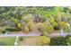 Aerial view of the property with a road at 1407 Highway 92 N, Fayetteville, GA 30214