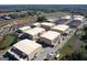 Aerial view of Trilith Studios with many buildings and parking at 1407 Highway 92 N, Fayetteville, GA 30214