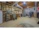 Unfinished basement, offering potential for customization and additional living space at 1744 Elks Club Rd, Covington, GA 30014