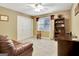 Inviting bedroom with closet, natural light, and classic furniture at 100 Smokerise Trce, Peachtree City, GA 30269