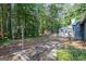 Backyard features a wooden pathway to a structure in the distance at 204 Mitchell Rd, Fayetteville, GA 30214