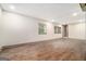 Finished basement space with tile floors, neutral colored walls, and recessed lighting at 2695 Peeler Rd, Doraville, GA 30360
