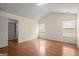 Large bedroom with hardwood floors and natural light at 1416 Flanagan Mill Dr, Auburn, GA 30011