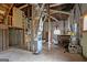 Unfinished basement with exposed ductwork and visible utilities, ready to be customized at 6064 Oak Hill Dr, Austell, GA 30168
