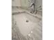 Close-up of granite countertop and a shiny chrome faucet at 240 Carsons Cv, Mcdonough, GA 30253