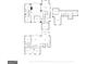 Combined floor plans for the home's first and second floors, and basement for a complete home overview at 176 Butler Rd, Brooks, GA 30205