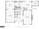 Detailed floor plan featuring the living room, dining room, kitchen, and Gathering room layout at 5296 Golfcrest Cir, Stone Mountain, GA 30088
