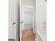 Bathroom featuring walk-in shower visible and bathroom/closet entry at 315 Arwen Dr # 105, Mcdonough, GA 30252