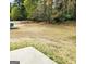Spacious backyard with a fenced perimeter and a large grassy area at 1592 Smithson Ct, Lithonia, GA 30058