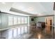 Spacious finished basement with stained concrete floors, recessed lights and a view to outside at 217 Brunswick Dr, Tyrone, GA 30290