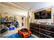 View of basement with toys, decor, and some unifinished areas at 3614 Fairburn Nw Pl, Atlanta, GA 30331