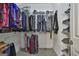 Walk-in closet with organized shelving, clothing racks, and ample storage for all wardrobe needs at 35 Ryans Ct, Sharpsburg, GA 30277