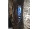Through doorway, interior reveals extensive fire and smoke damage, requiring full restoration, and hazardous conditions are apparent at 950 Joseph E Boone Nw Blvd, Atlanta, GA 30314