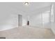 Spacious bedroom with neutral carpet and two closets offers ample storage space at 1516 Parks Edge Nw Ln, Atlanta, GA 30318