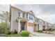 Beautiful two-story townhome with a brick and siding exterior and well-maintained landscaping at 2705 Maple Park Pl # 29, Cumming, GA 30041