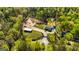 Expansive property featuring a pool, sports court, workshop, and lush surroundings at 168 Lakeview Dr, Grantville, GA 30220
