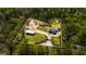 Expansive property featuring a pool, sports court, workshop, and lush surroundings at 168 Lakeview Dr, Grantville, GA 30220