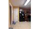 Kitchen area features dark cabinets and vinyl flooring at 1132 Saint Phillips Ct # 90, Locust Grove, GA 30248