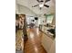 Bright kitchen featuring stainless steel appliances, granite countertops, and an eat-in breakfast area at 55 Long Dr, Covington, GA 30016