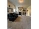 Home theater room with a large projector screen and comfortable seating at 110 Broadwater Dr, Fayetteville, GA 30214