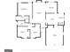 Detailed floor plan showcasing the layout of the home, including room dimensions at 9689 Pintail Trl, Jonesboro, GA 30238
