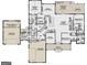 Detailed floor plan showcasing the layout of the home, including the kitchen, living areas, and bedrooms at 0 Coastline Rd # 5, Fayetteville, GA 30214