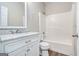 Bathroom features double sinks, and a bathtub at 4875 Ben Hill Rd, College Park, GA 30349