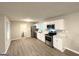 Bright eat-in kitchen with modern stainless steel appliances and white cabinetry at 2942 Elkhorn Ct, Decatur, GA 30034