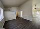 Spacious open living area with high ceilings and modern luxury vinyl plank flooring at 7560 Taylor Rd # 5, Riverdale, GA 30274