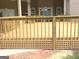 A spacious wooden deck ideal for outdoor living and entertaining at 6279 Giles Rd, Lithonia, GA 30058