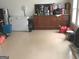 Spacious garage with ample storage space and a clean epoxy floor at 6279 Giles Rd, Lithonia, GA 30058