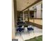 Covered patio with outdoor seating, wooden deck, and plenty of room for entertaining Gathering and friends at 6279 Giles Rd, Lithonia, GA 30058