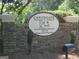 Stone Canongate at Flat Creek Golf Club sign at 107 Rolling Grn, Peachtree City, GA 30269