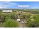 Aerial view showing location of home near John A. White Golf Course and Mercedes-Benz Stadium at 2694 Benjamin E Mays Sw Dr, Atlanta, GA 30311