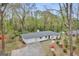 A high angle shot shows the roof and driveway and gives a feel for the property size at 2694 Benjamin E Mays Sw Dr, Atlanta, GA 30311