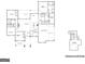 Detailed home floor plan showing layout with the kitchen, bedrooms, and living areas at 4601 Parkwood Rd, Social Circle, GA 30025
