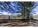 View of the property line and a fenced pasture at 689 Hardin Rd, Temple, GA 30179