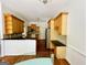 Spacious kitchen featuring wood cabinets, granite countertops, and stainless steel appliances at 2481 Weatherstone Cir, Conyers, GA 30094