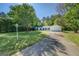 This home features a large front yard and a long driveway at 2340 Rolling Acres Sw Dr, Conyers, GA 30094