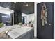 Modern bathroom with a deep soaking tub, stylish fixtures, and elegant design elements at 2451 Cedar Fork Trl, Marietta, GA 30062