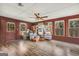 Spacious bonus room with access door and lots of natural light at 736 Stagecoach Rd, Stockbridge, GA 30281
