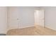 Carpeted bedroom with white doors and neutral colored walls at 5318 Tolar Rd # 25, South Fulton, GA 30213