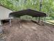 Metal carport and shelter for vehicle protection, perfect for outdoor storage and parking at 191 Tumlin Creek Rd # 1, Roopville, GA 30170