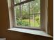 Window view to the yard and trees at 191 Tumlin Creek Rd # 1, Roopville, GA 30170