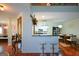 Inviting kitchen with bar seating and an open layout to the dining area at 4360 Derrick Rd, South Fulton, GA 30349
